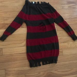Freddy Krueger sweater dress